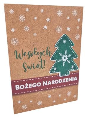 Opakowanie Karnet Boże Narodzenie