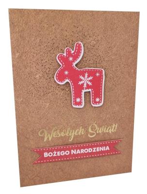 Opakowanie Karnet Boże Narodzenie