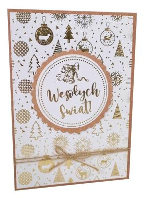 Opakowanie Karnet Boże Narodzenie