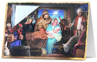 Opakowanie Karnet Boże Narodzenie SPECIAL-409