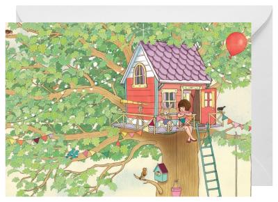 Opakowanie Karnet C6 Domek na drzewie