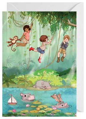 Opakowanie Karnet C6 Jezioro Hipcia