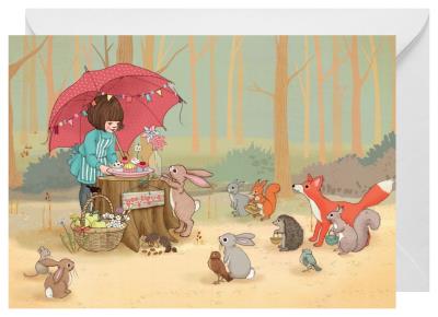 Opakowanie Karnet C6 Leśny sklepik