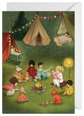 Opakowanie Karnet C6 Opowieści przy ognisku