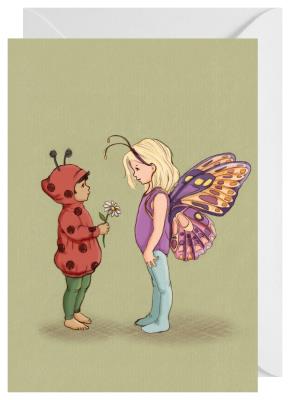 Opakowanie Karnet C6 Przyjaźń robaczków