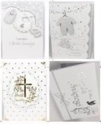 Opakowanie Karnet Chrzciny MIX (12szt)