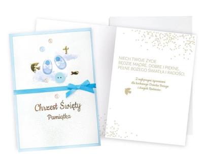 Opakowanie Karnet Chrzest