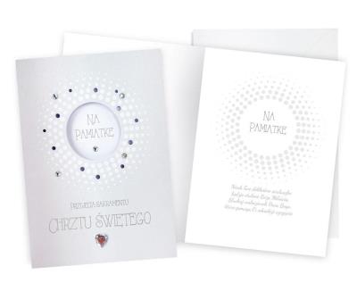 Opakowanie Karnet Chrzest