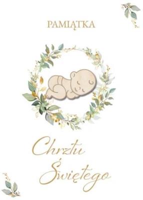 Opakowanie Karnet Chrzest