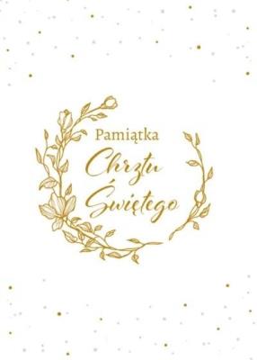 Opakowanie Karnet Chrzest