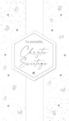 Opakowanie Karnet Chrzest