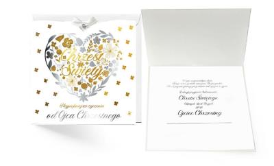 Opakowanie Karnet Chrzest