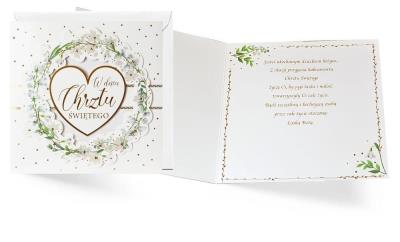 Opakowanie Karnet Chrzest