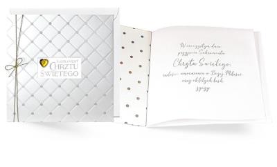Opakowanie Karnet Chrzest