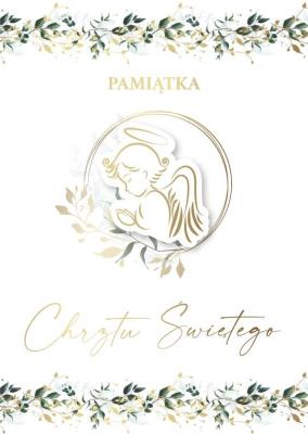 Opakowanie Karnet Chrzest