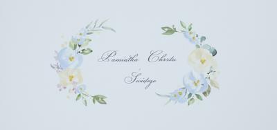 Opakowanie Karnet Chrzest DL C17 - Napis chłopiec