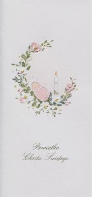 Karnet Chrzest DL C21 - Niemowlę dziewczynka. Wydawca: MAK. SmakLiter.pl Opakowanie Karnet Chrzest DL C21 - Niemowlę dziewczynka