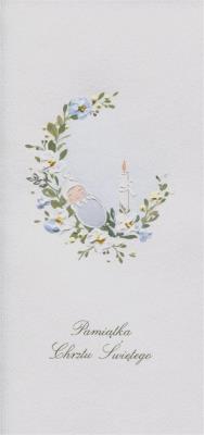 Karnet Chrzest DL C22 - Niemowlę chłopiec. Wydawca: MAK. SmakLiter.pl Opakowanie Karnet Chrzest DL C22 - Niemowlę chłopiec