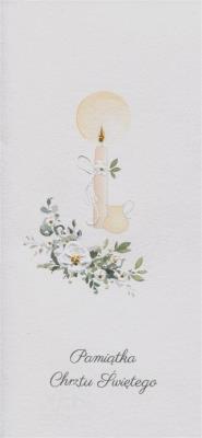 Karnet Chrzest DL C25 - Gromnica. Wydawca: MAK. SmakLiter.pl Opakowanie Karnet Chrzest DL C25 - Gromnica