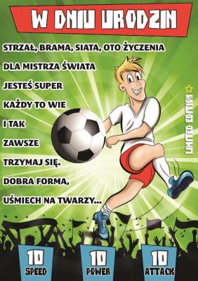 Opakowanie Karnet Comic B6 + koperta wzór nr 25 Urodziny