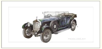 Opakowanie Karnet czarny samochód 10x21 + koperta