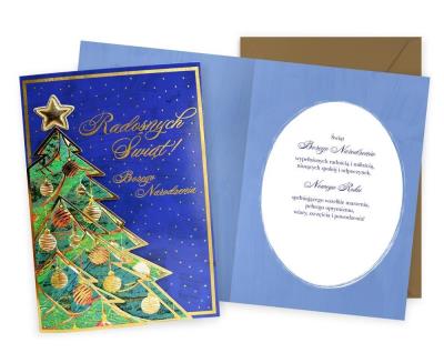 Opakowanie Karnet DK-1191 Boże Narodzenie