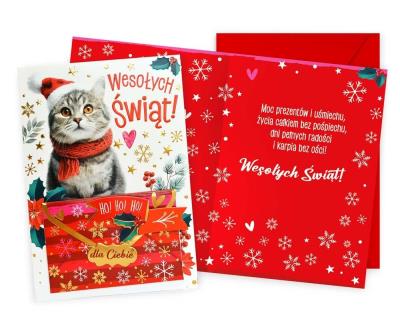 Opakowanie Karnet DK-1193 Boże Narodzenie