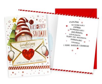 Opakowanie Karnet DK-1195 Boże Narodzenie