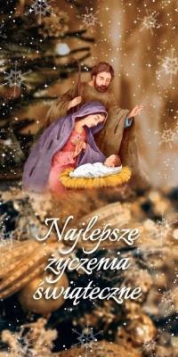 Opakowanie Karnet DL Boże Narodzenie