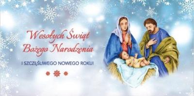 Opakowanie Karnet DL Boże Narodzenie