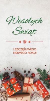 Opakowanie Karnet DL Boże Narodzenie