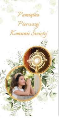 Opakowanie Karnet DL Komunia