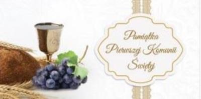 Opakowanie Karnet DL Komunia