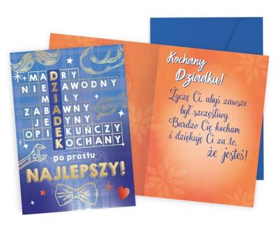 Opakowanie Karnet Dziadek