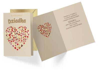 Opakowanie Karnet Dziadek
