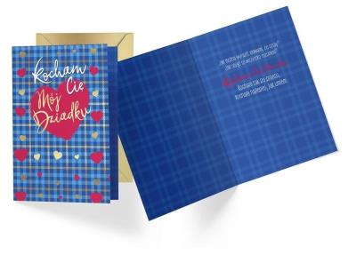 Opakowanie Karnet Dziadek