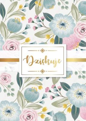 Okładka książki Karnet Dziękuję