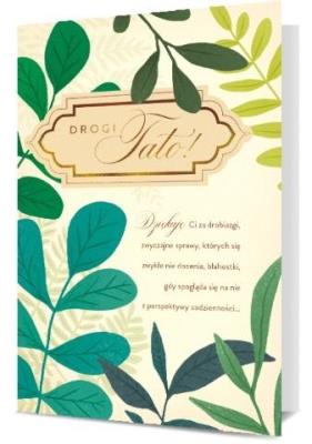 Opakowanie Karnet Dzień Ojca K. B6-1880