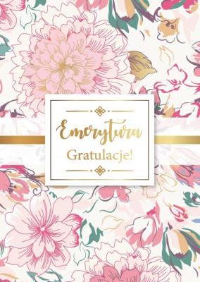 Okładka książki Karnet Emerytura Gratulacje