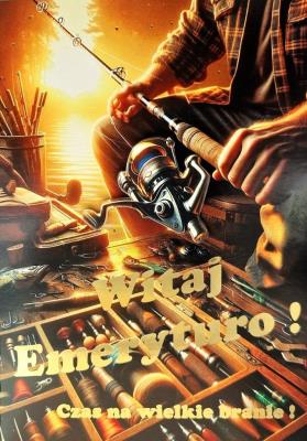 Opakowanie Karnet Emerytura wędkarz 3K