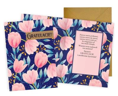 Opakowanie Karnet Gratulacje