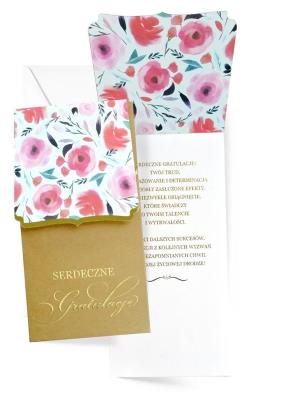 Opakowanie Karnet Gratulacje