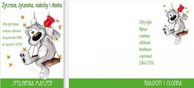 Opakowanie Karnet Happy B6 + koperta wzór nr 03