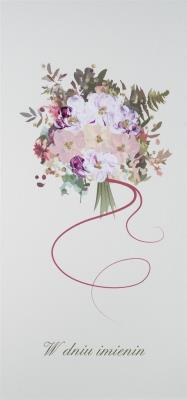 Karnet Imieniny I 12 - Bukiet. Wydawca: MAK. SmakLiter.pl Opakowanie Karnet Imieniny I 12 - Bukiet