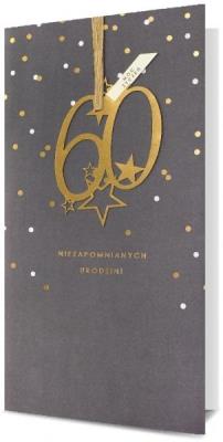 Opakowanie Karnet KL Urodziny 60