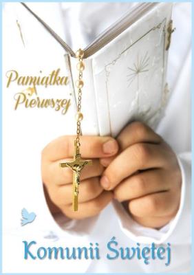 Opakowanie Karnet Komunia 3D-108