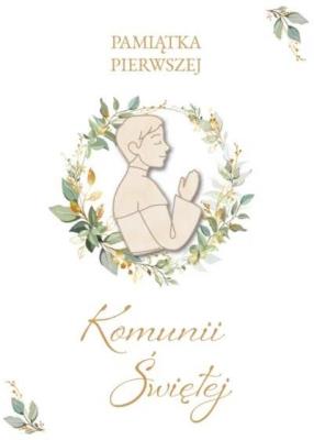 Opakowanie Karnet Komunia