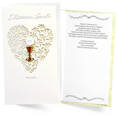 Okładka książki Karnet Komunia