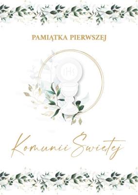 Opakowanie Karnet Komunia