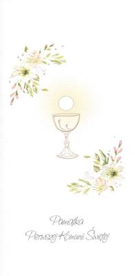 Opakowanie Karnet Komunia DL K28 - Hostia i kielich